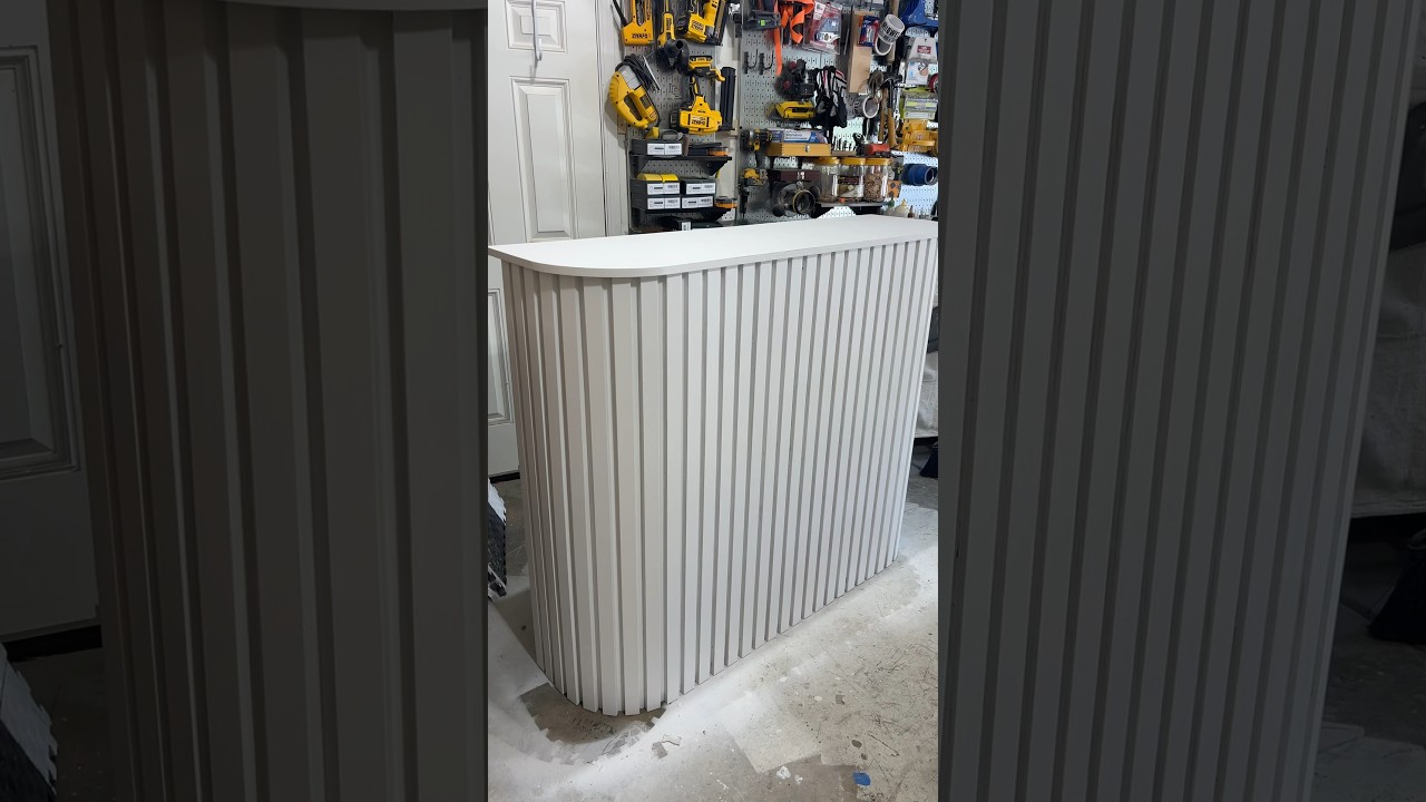 Making a DIY bar out of plywood and pocket holes #diy