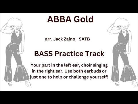 ABBA Gold - arr. Jack Zaino - BASS PRACTICE TRACK
