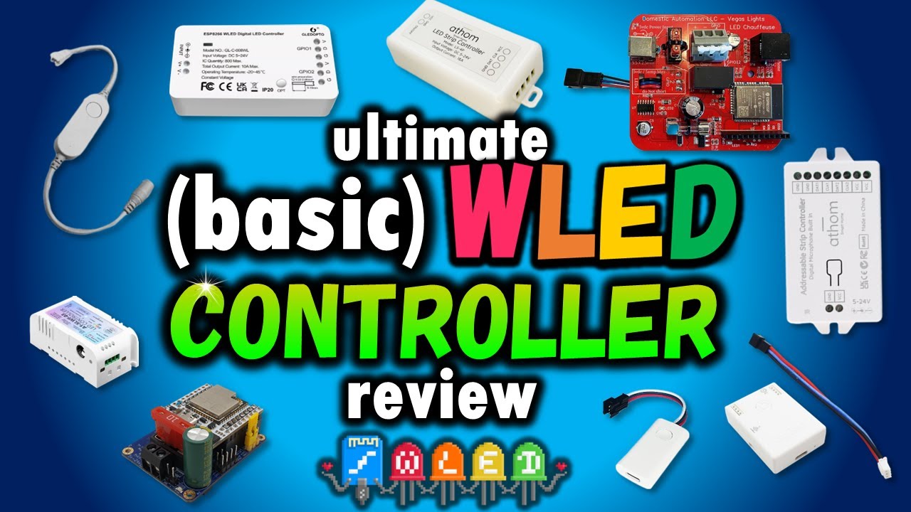 Best BASIC Controllers for WLED! (QuinLED, Athom, Smlight, + more)