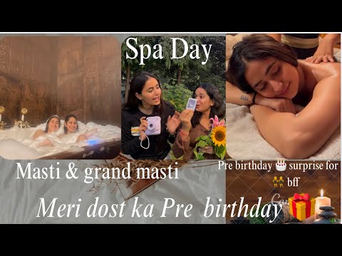 Meri pyari ka Pre birthday 🎁 with Miami Thai spa 🧖‍♀️ | #bestthaispa #viralvideo #triptisharmavlogs