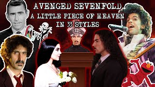 Download lagu Avenged Sevenfold - A Little Piece Of Heaven in 33 Styles mp3