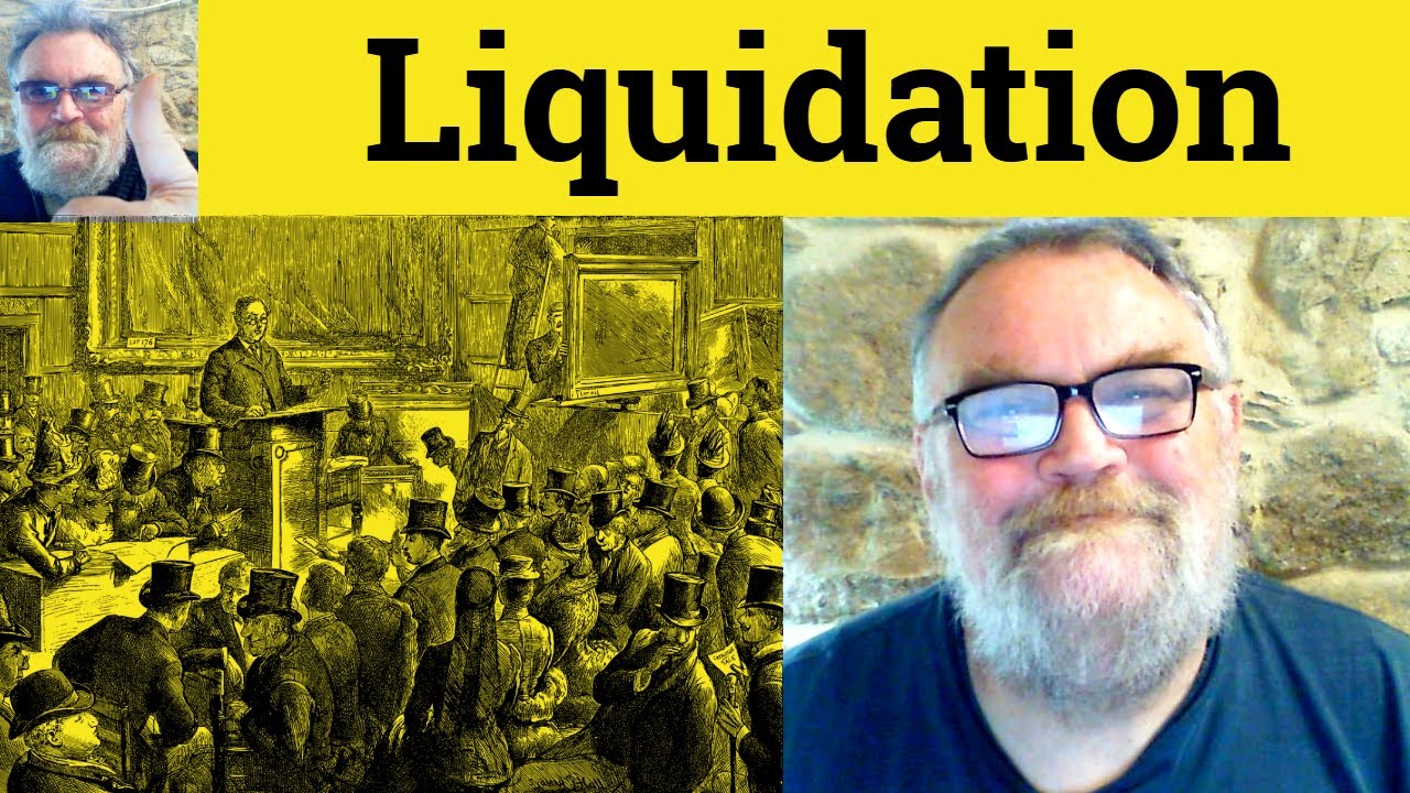 🔵Liquidation Meaning - Liquidate Definition - Liquidation Defined - Liquidation Examples - Liquidate