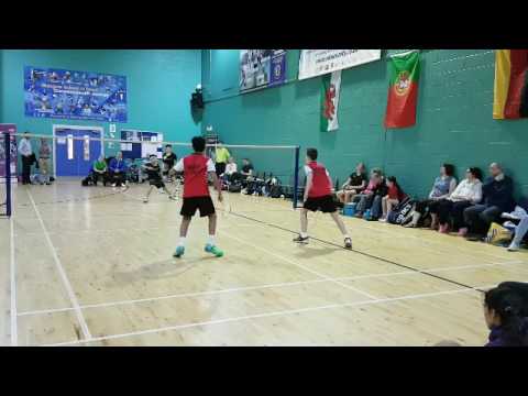 2017 GIYBC U13 BD - Matthew Cheung & Vincent Potanosa (IRE) vs Ethan Hosken & Nadeem Dalvi (ENG)