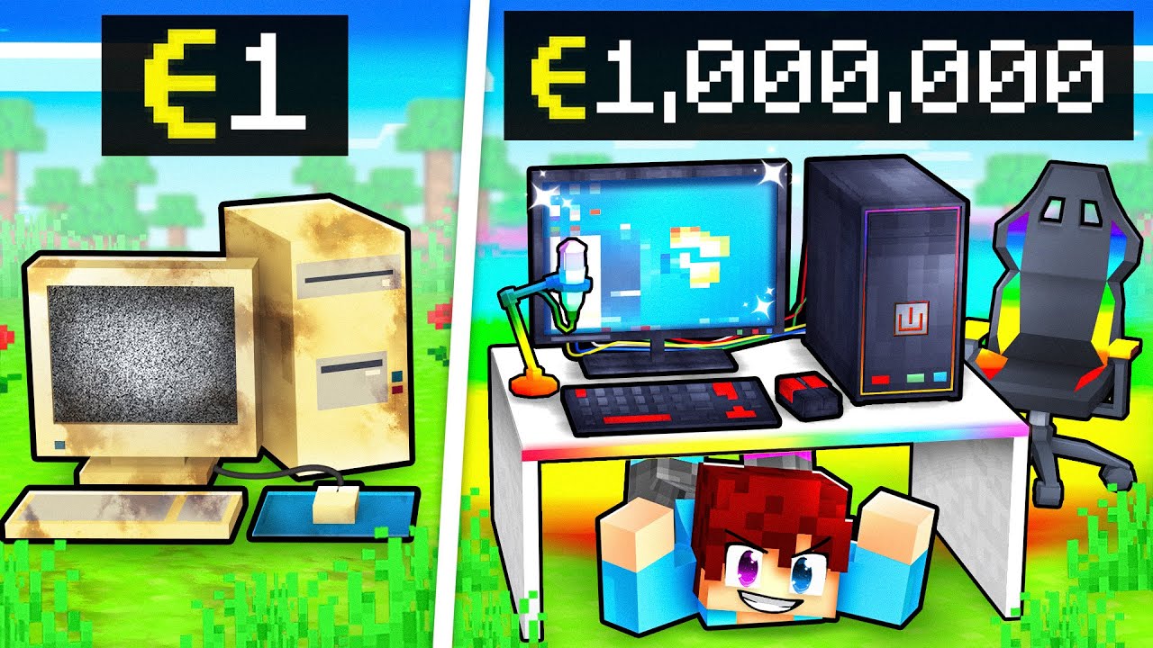 Alex opens a COMPUTER STORE in Minecraft!
