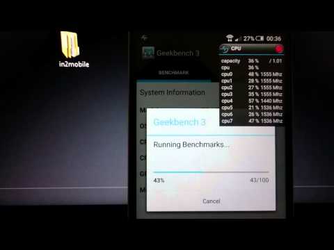 Snapdragon 810 running Geekbench