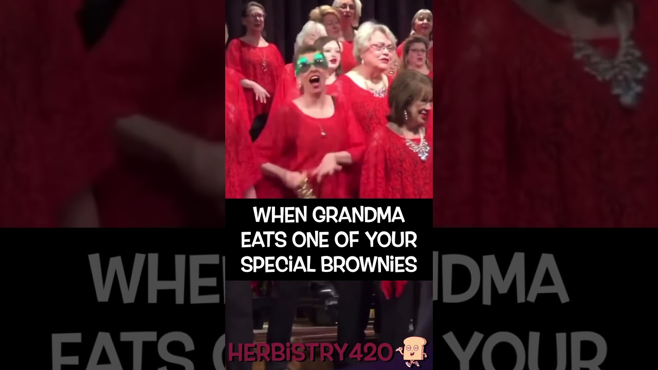 When Grandma Eats a Pot Brownie: 5 Hilarious Things That Happen