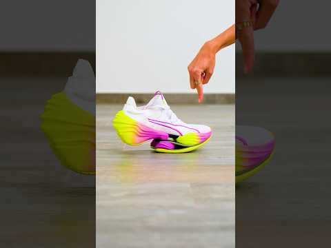 PUMA FAST RB-LD 😱 Heel striking not allowed 😂 RB stands for “Rule Breaker” ❌ #running #asmr