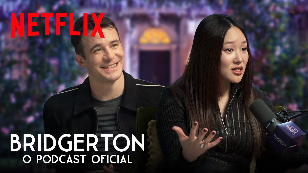 Yerin Ha e Luke Thompson de Bridgerton Explicam o Final da 4ª Temporada | Ep. 6