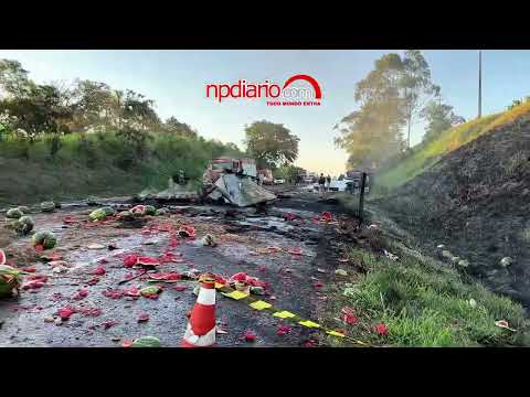 Acidente com vítima fatal na PR-092 (SAPxJT) | NpDiario