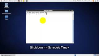 Schedule Restart/Roboot in Redhat, CentOS, Fedora