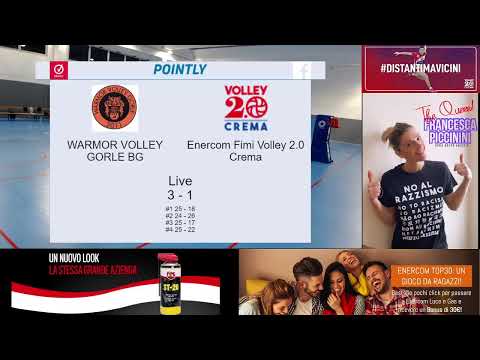 Campionato Serie B2C - Giornata 3 - Warmor Gorle vs Enercom Fimi Volley 2.0 Crema