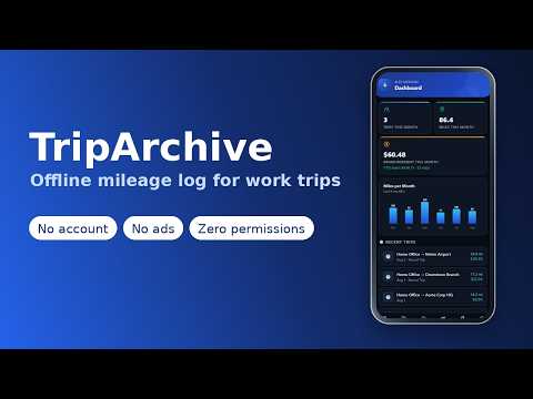 TripArchive - Mileage Log video thumbnail