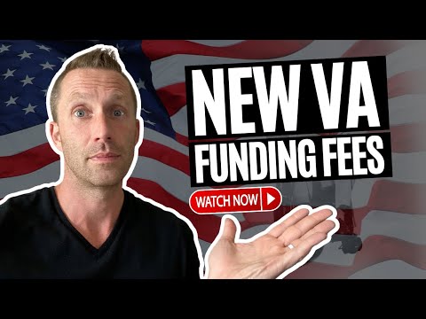 VA Funding Fees Going Down!