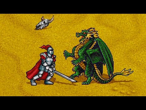 3000 Paladins vs 1000 Green Dragons! - Heroes of Might and Magic 2 Battle