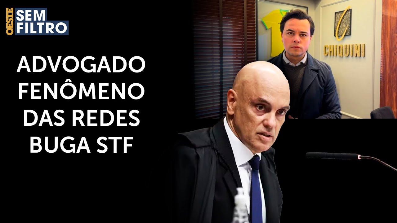 EXCLUSIVO: advogado que deu nó tático em Moraes expõe ilegalidade em decisão do STF