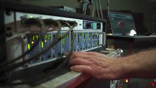 Video thumbnail for Drummer Virgil Donati and the RME FireFace UFX+ and Micstasy by RME USA - Synthax Distribution