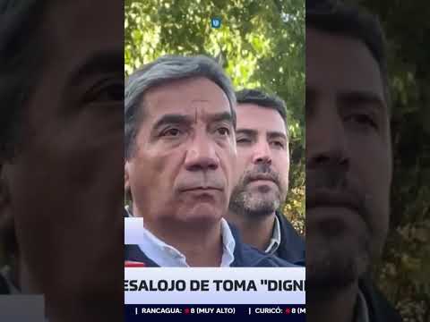 Delegado Gonzalo Durán defiende desalojo de la toma Dignidad en La Florida