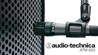 Audio Technica ATM650 - Video Test Gear in Action
