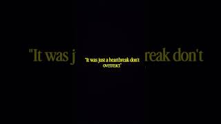 just a heartbreak?Heartbreak doesn’t just hurt the heart, it exhausts the soul #heartbreak#yt #viral