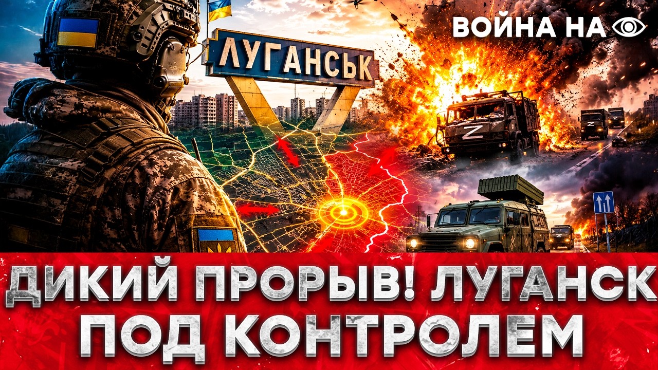 ВСУ ЗАШЛИ В ЛУГАНСК! ДИЧАЙШАЯ КАТАСТРОФА ДЛЯ РОССИЯН! Разведка ПАЛИТ технику