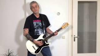 RAMONES - Heidi Is a Headcase (guitar cover remake)