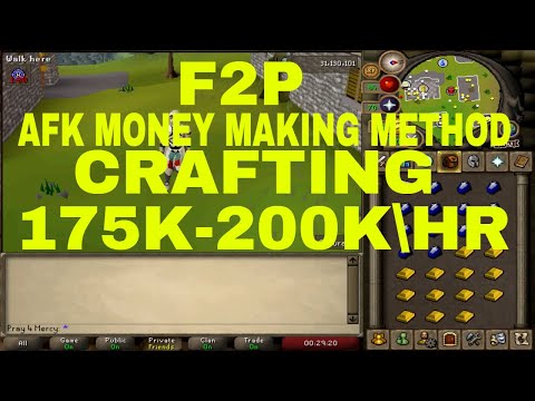 OSRS F2P CRAFTING MONEY MAKING METHOD 2019
