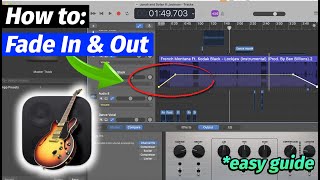 GarageBand: The EASIEST Way to Fade In & Out (Tutorial)