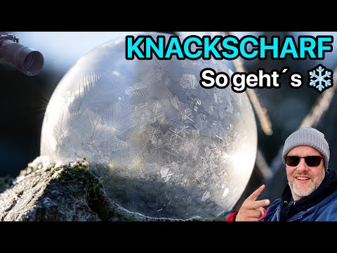 How to photograph frozen soap bubbles - explained step by step (2026)