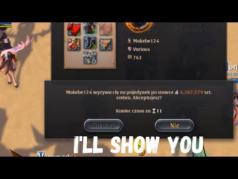 I've lost in the duel-4 million silver / Albion Online