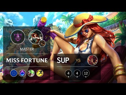 Miss Fortune Support vs Zyra - EUW Master Patch 10.1