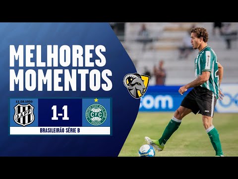 Gols e lances de Ponte Preta x Coritiba