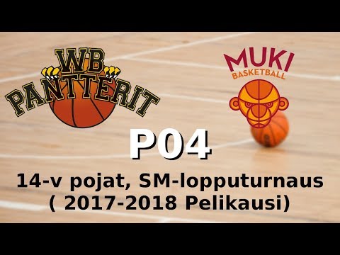 C-poikien SM-lopputurnaus WB-Pantterit vs. Muki
