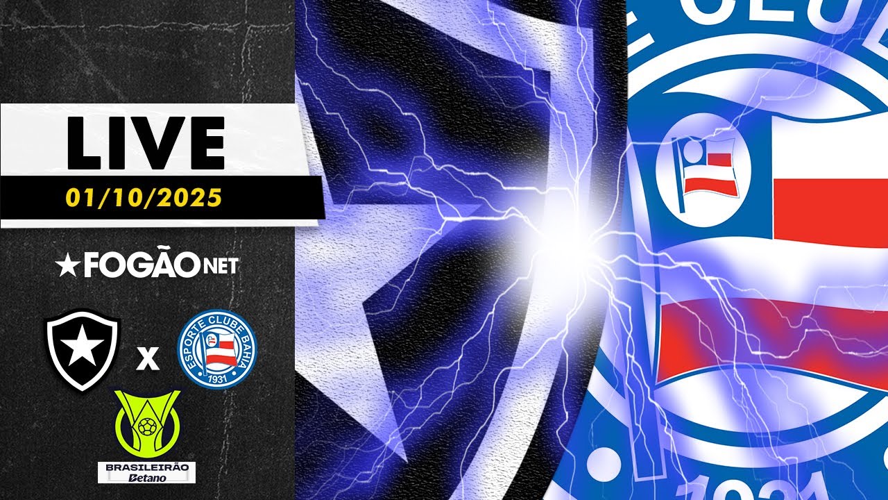LIVE | Pré-jogo de Botafogo x Bahia pela 26ª rodada do Campeonato Brasileiro LIVE | Pré-jogo de Botafogo x Bahia pela 26ª rodada do Campeonato Brasileiro