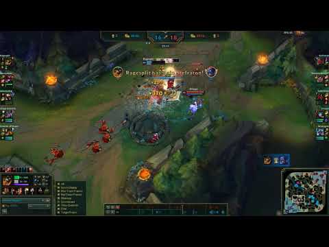 Renekton 1v3 Game Saving Play ( EUNE Plat 1 GIGA LOW ELO )