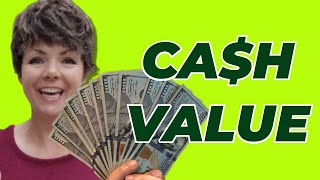What Exactly is the CASH VALUE in Your Life Insurance Policy?