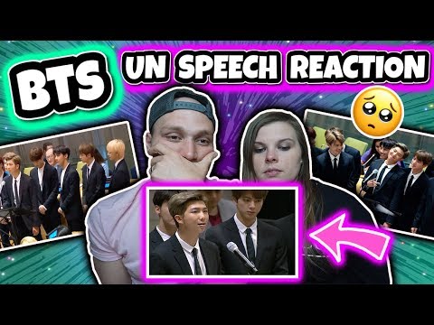 BTS speech at the United Nations | UNICEF REACTION Video