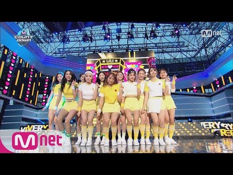 [I.O.I - Very Very Very] KPOP TV Show | M COUNTDOWN 161027 EP.498