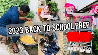 2023 BACK TO SCHOOL PREP Pt2 | HOW TO PROCESS homemade Corn porridge (PAP)
