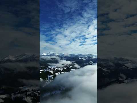 #mountains #clouds #winter