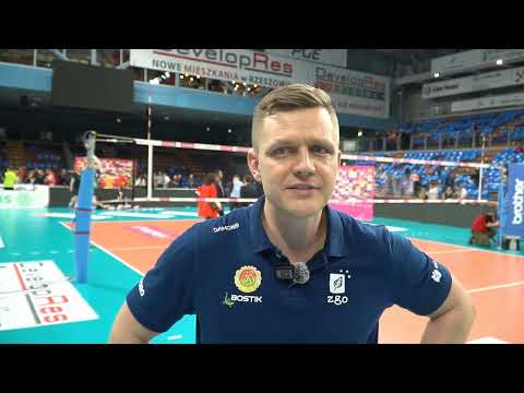 Bartłomiej Piekarczyk po drugim meczu z Rzeszowem.