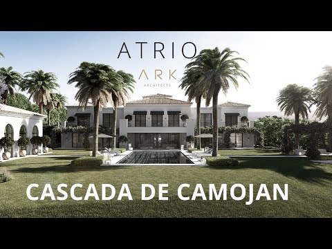 Mediterranean Architecture, the best villa in Cascada de Camojan. Villa  ATRIO by ARK - MARBELLA