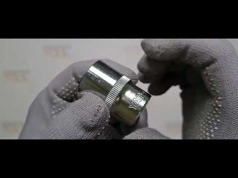 Головка торцевая 6-гранная 19 мм, квадрат 1/2", длина 38 мм YATO YT-1212 Головка торцевая 6-гранная 19 мм, квадрат 1/2", длина 38 мм YATO YT-1212