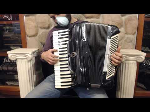 3965 - Black Pancordion Crucianelli Piano Accordion LMH 41 120 $999