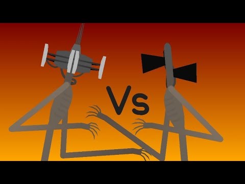 Siren head Vs Tower head (rematch)