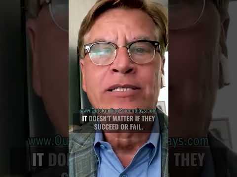 Aaron Sorkin on INTENTION and OBSTACLE