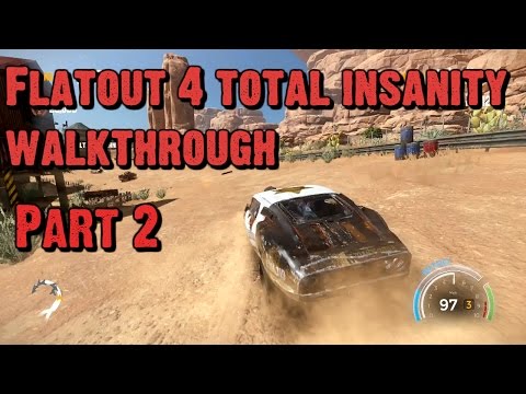 FlatOut 4: Total Insanity PS4 Walkthrough Part 2