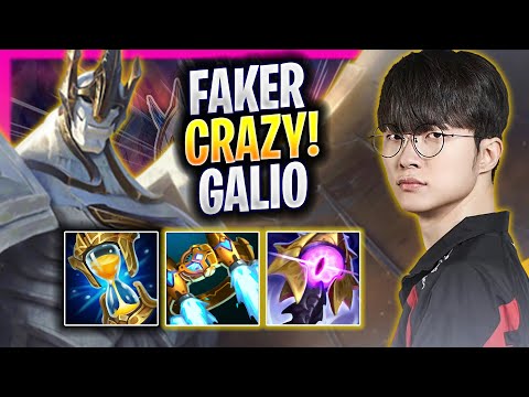 FAKER CRAZY GAME WITH GALIO! - T1 Faker Plays Galio MID vs Viego! | Season 2025