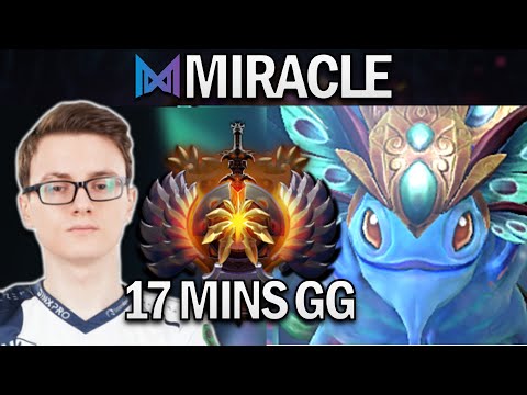 NIGMA.MIRACLE PUCK - 17 MINS GG - DOTA 2 7.25 GAMEPLAY
