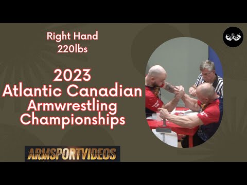 2023 Atlantic Canadian Championships - Right Hand 220lbs
