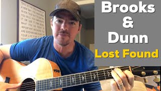 Lost and Found | Brooks &amp; Dunn | Beginner Guitar Lesson